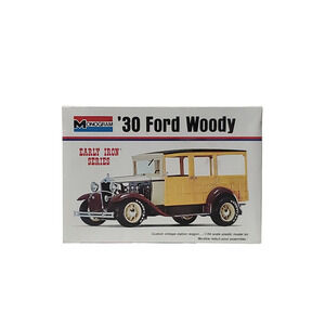 VTG 1995 Monogram '30 Ford Woody Early Iron Series Model #7553 Scale 1/24 NOS